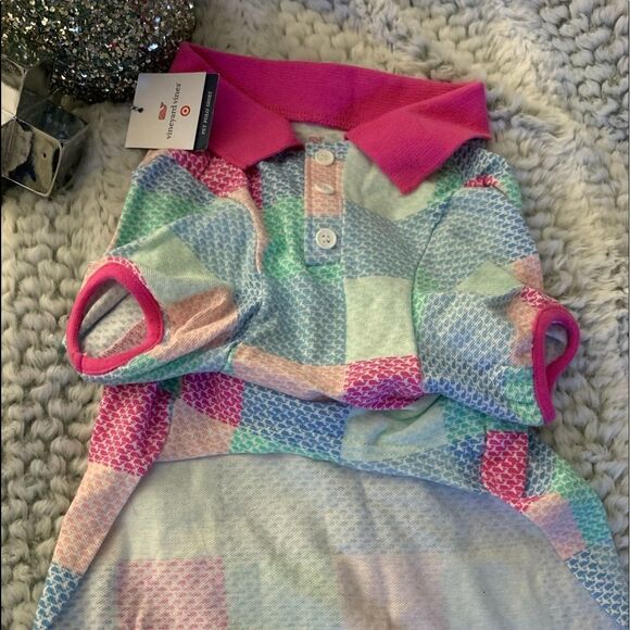 Vineyard Vines NLA Pastel Plaid Polo - Picture 2 of 5